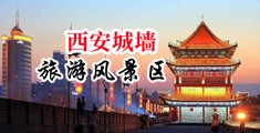 大鸡吧插水嫩白逼舒服视频中国陕西-西安城墙旅游风景区
